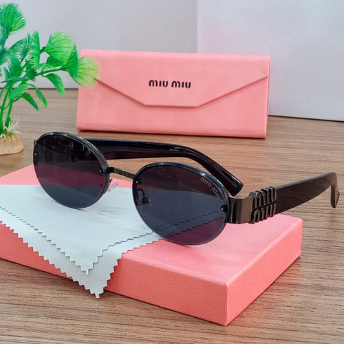 Gafa Miu Miu Oval Logo - vista 2