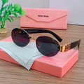 Gafa Miu Miu Oval Logo